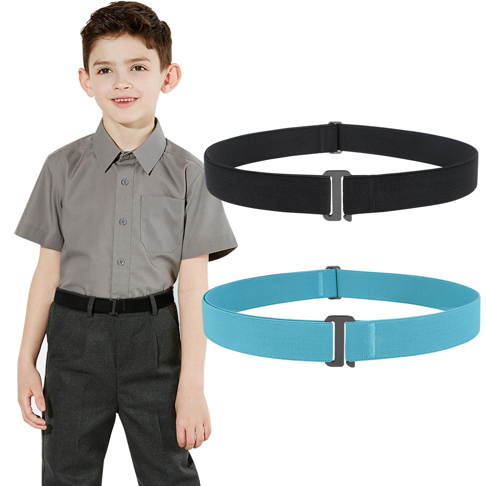 JASGOOD Invisible Belt Comfortable Elastic Adjustable No Show Web Belt - JASGOOD OFFICIAL