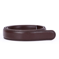 JASGOOD Leather Ratchet Dress Belt for Men Perfect Fit Waist Size up to 50 inches 1.2inch Wide Strap Without Buckle 