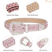 JASGOOD Fashion Rhinestones Belt - JASGOOD OFFICIAL