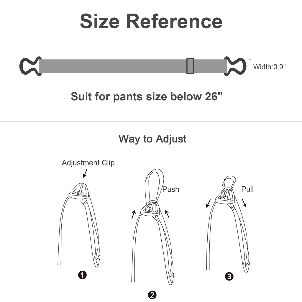 Kids Toddler Belt Elastic Stretch Adjustable Belt For Boys and Girls with Silver Square Buckle 2 Pack 