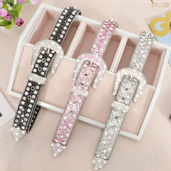 JASGOOD Fashion Rhinestones Belt - JASGOOD OFFICIAL