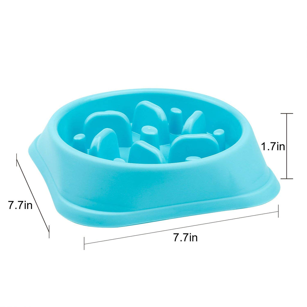 Dog Feeder Slow Eating Pet Bowl Eco-friendly Durable Non-Toxic Preventing Choking Healthy Design Bowl For Dog Pet by JASGOOD 