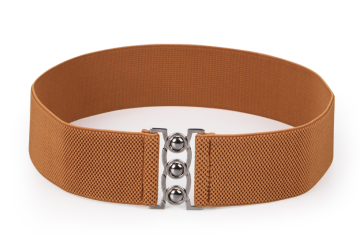 Vintage Wide Elastic Waist Belt Waistband Dress Stretchy Cinch Belt For Women 1.8 Inch Wide by JASGOOD 