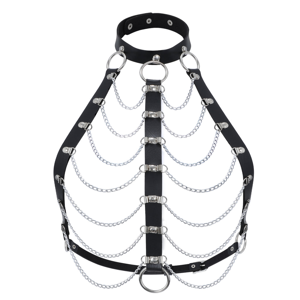 Women Fashion Leather Waist Belt Halloween Dress