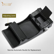 JASGOOD 40mm Automatic Ratchet Buckle, Replacement Click Buckle for 1 3/8 Slide Belt Strap
