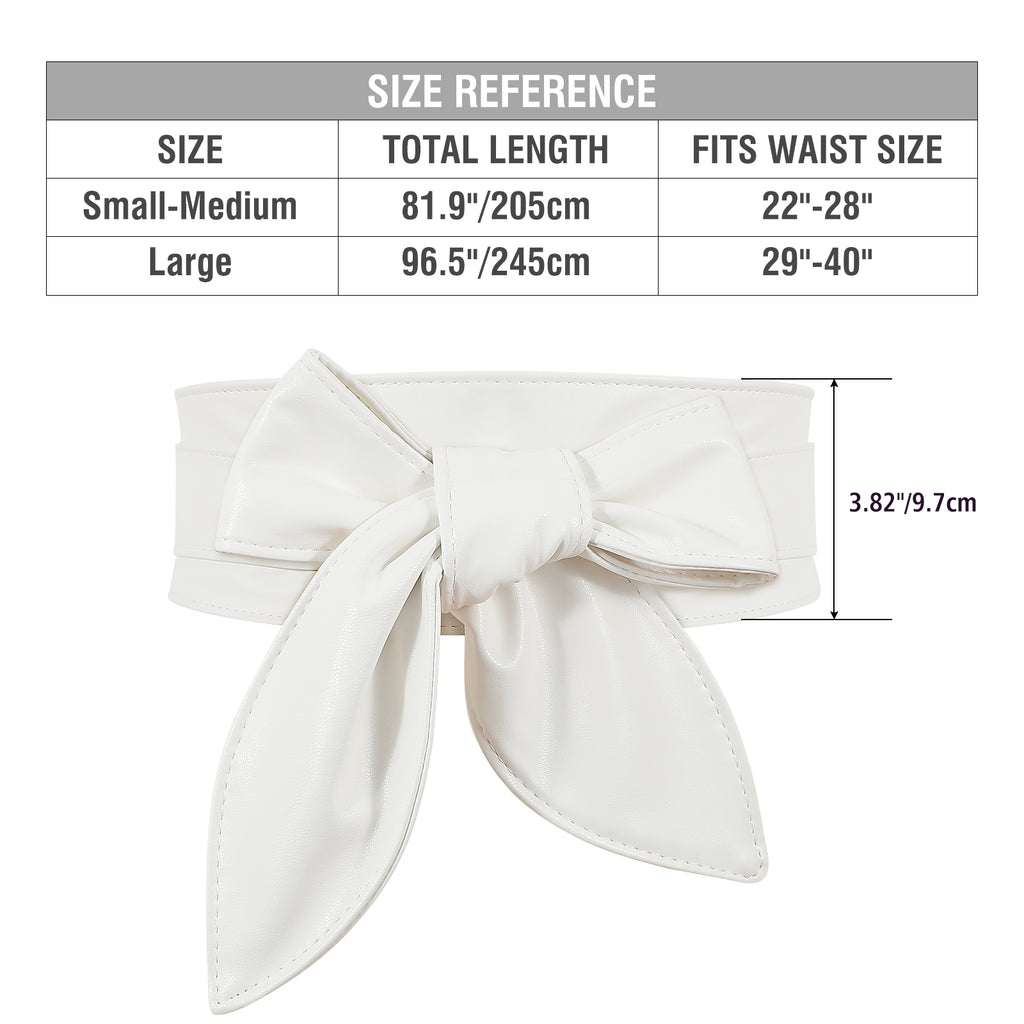Women Dress Belt for Wedding Party Long Sash Bridal Waist Belts for Special Occasion 3.74'' Wide
