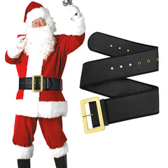 Santa Claus Christmas Wide Leatherwear Fashion Unisex Belt