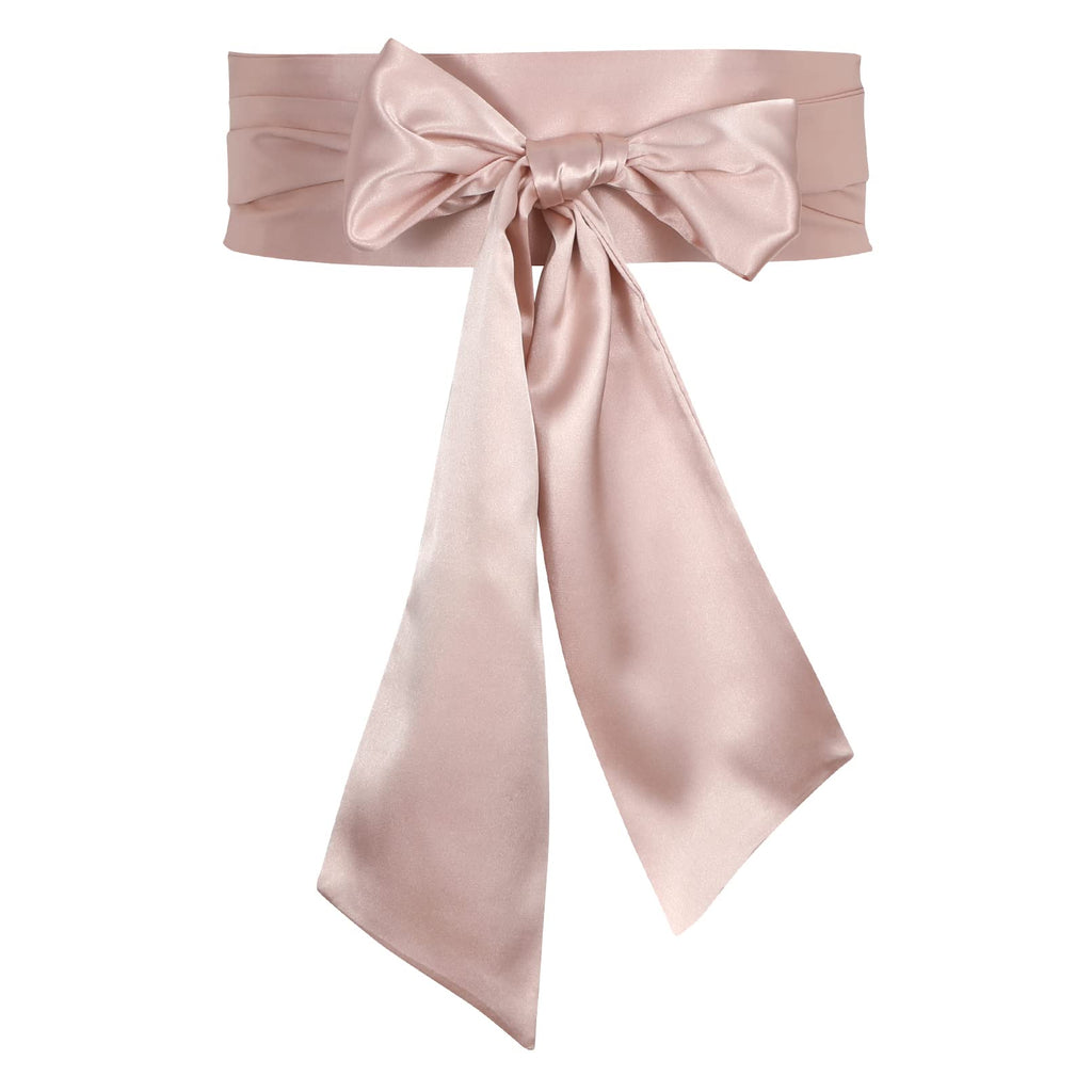 Women Dress Belt for Wedding Party Long Sash Bridal Waist Belts for Special Occasion 3.74'' Wide