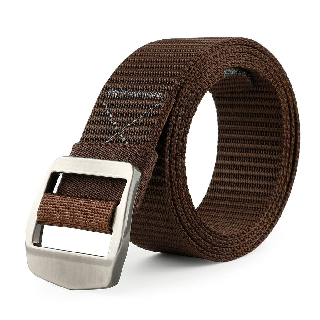 Tactical Heavy Duty Reinforced Nylon Belt for Men Adjustable Military Webbing Belt Strap with Metal Buckle by JASGOOD 
