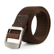 Tactical Heavy Duty Reinforced Nylon Belt for Men Adjustable Military Webbing Belt Strap with Metal Buckle by JASGOOD 