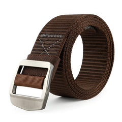 Tactical Heavy Duty Reinforced Nylon Belt for Men Adjustable Military Webbing Belt Strap with Metal Buckle by JASGOOD 