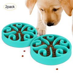 Slow Feeder Dog Bowl New Arriving Fun Feeder Slow Feeding Interactive Bloat Stop Dog Bowls by JASGOOD 