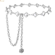 JASGOOD Halloween Ladies Rhinestone Chain Belt Heart Crystal Wasit Belt - JASGOOD OFFICIAL