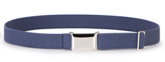 Kids Toddler Belt Made in USA Elastic Adjustable Stretch Boys Belts With Silver Square Buckle 