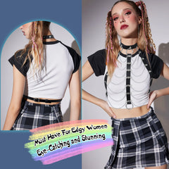Women Fashion Leather Waist Belt Halloween Dress