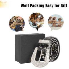 JASGOOD Fashion Rhinestones Belt - JASGOOD OFFICIAL