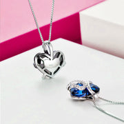 JASGOOD Heart Necklace for Women 925 Sterling Sliver Heart Jewelry I Love You Forever - JASGOOD OFFICIAL