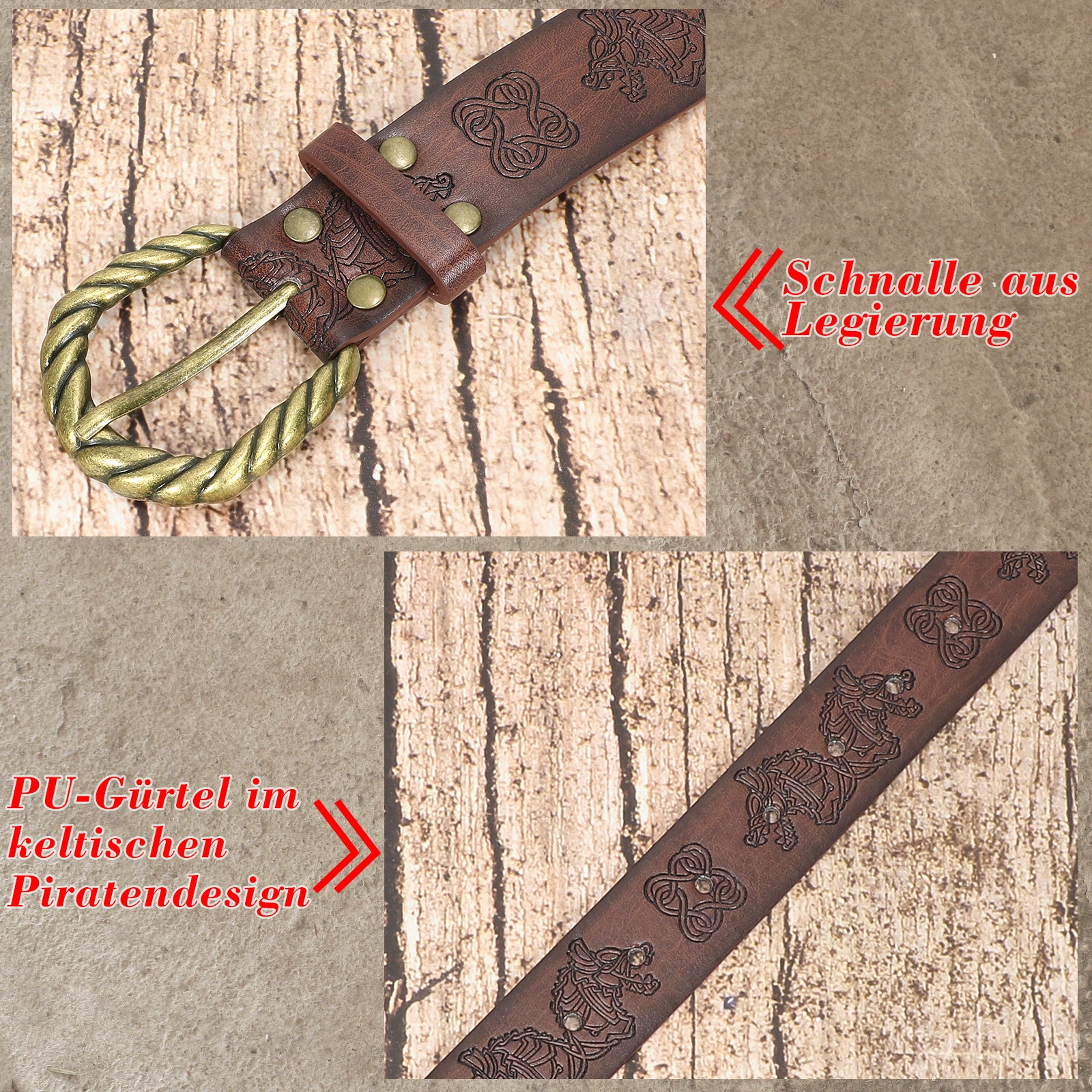 Leather Ratchet Dress Belt for Men Double Prong Leather Belt Heavy Duty Belt for Men - JASGOOD OFFICIAL