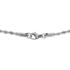 Rope Chain Necklace Gold Plated for Men Women Teen 
