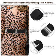 JASGOOD Women's Elastic Wide Dress Belt Retro Stretchy Waist Belt