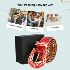 JASGOOD Fashion Rhinestones Belt - JASGOOD OFFICIAL