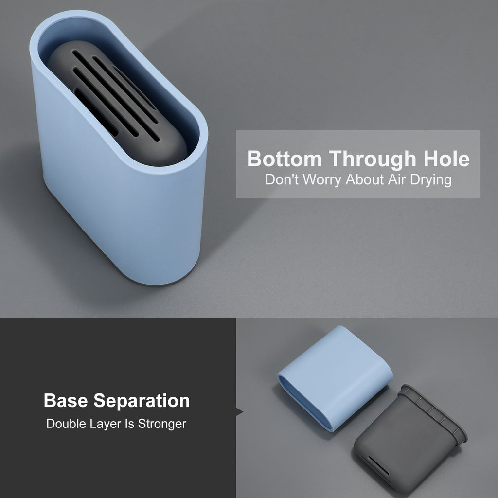 Revolutionary Silicone Flex Toilet Brush with Holder, Silicone Toilet Bowl Brush and Holder - JASGOOD OFFICIAL