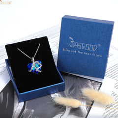JASGOOD Heart Necklace for Women 925 Sterling Sliver Heart Jewelry I Love You Forever - JASGOOD OFFICIAL