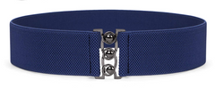 Vintage Wide Elastic Waist Belt Waistband Dress Stretchy Cinch Belt For Women 1.8 Inch Wide by JASGOOD 