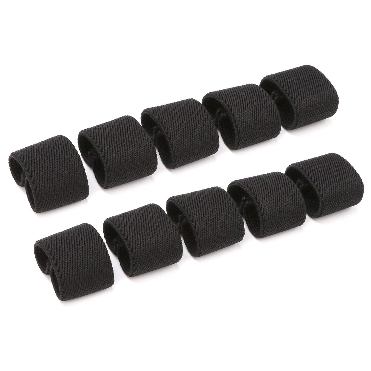 Nylon Canvas Web Belt Elastic Loop Keeper for 1.5inch Wide Belt(set of 5)  by JASGOOD 