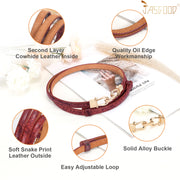 2 Pack Women Skinny Leather Belt Adjustable Fashion Dress Belt Thin Waist Belts for Ladies Girls