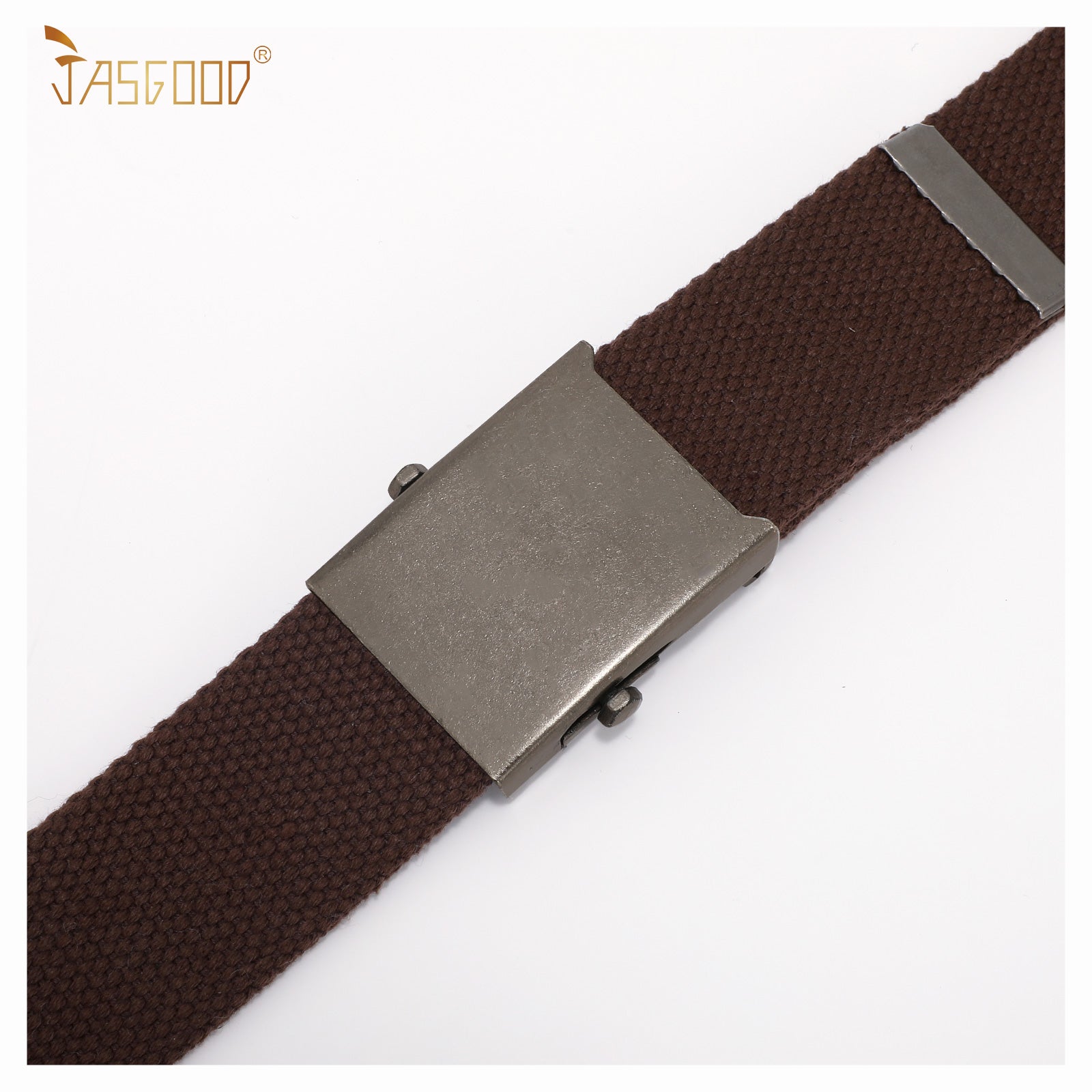 2PCS Men's Outdoor Plastic Belt with Removable Buckle Hiking Belt - JASGOOD OFFICIAL