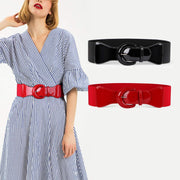 Women Wide Stretchy Cinch Belt Drss Elastic Waist Belts For Women Dress by JASGOOD 