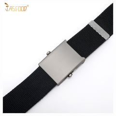 2PCS Men's Elastic Stretch Outdoor Plastic Belt with Removable Buckle Hiking Belt