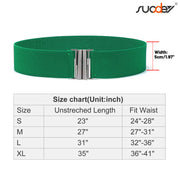 JASGOOD Women's Elastic Wide Dress Belt Retro Stretchy Waist Belt