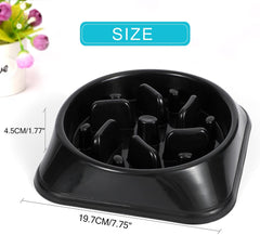 Dog Feeder Slow Eating Pet Bowl Eco-friendly Durable Non-Toxic Preventing Choking Healthy Design Bowl For Dog Pet by JASGOOD - JASGOOD OFFICIAL