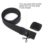 Unisex Nickel Free Belt 1.5 In Nylon Adjustable Web Belt with Plastic Buckle by JASGOOD 