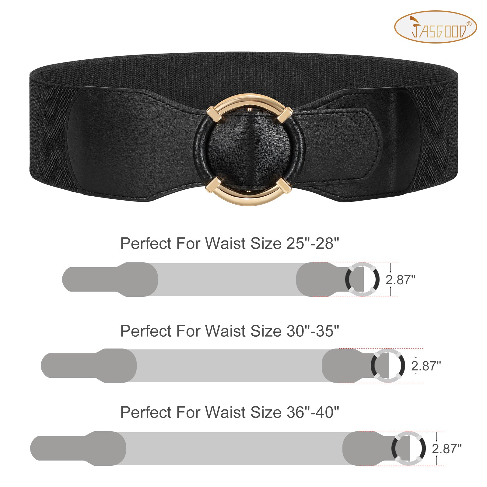 Santa Claus Christmas Wide Leatherwear Fashion Unisex Belt - JASGOOD OFFICIAL