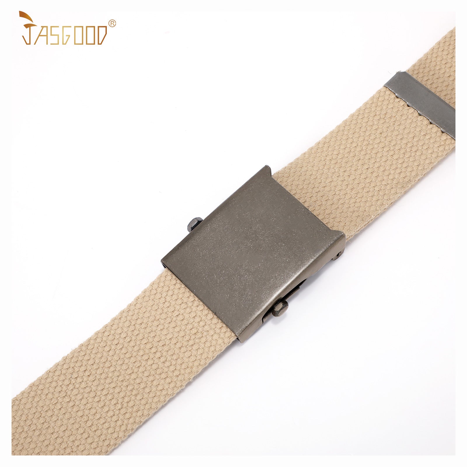 2PCS Men's Outdoor Plastic Belt with Removable Buckle Hiking Belt - JASGOOD OFFICIAL