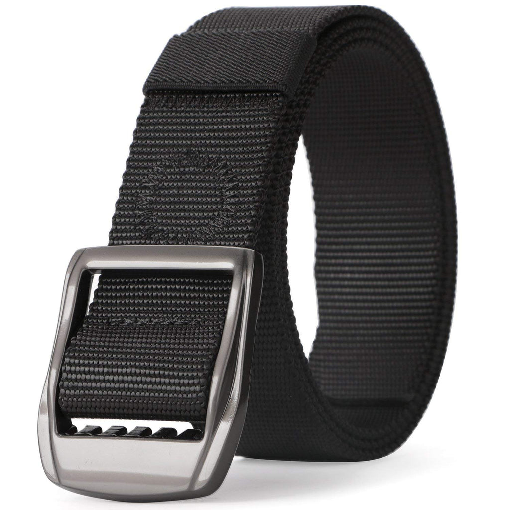 Tactical Heavy Duty Reinforced Nylon Belt for Men Adjustable Military Webbing Belt Strap with Metal Buckle by JASGOOD 