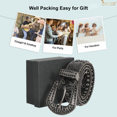 JASGOOD Fashion Rhinestones Belt - JASGOOD OFFICIAL