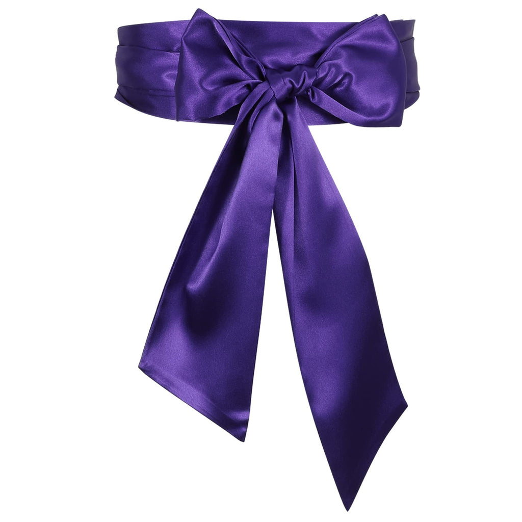 Women Dress Belt for Wedding Party Long Sash Bridal Waist Belts for Special Occasion 3.74'' Wide