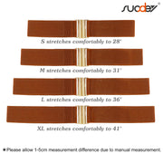 JASGOOD Women's Elastic Wide Dress Belt Retro Stretchy Waist Belt