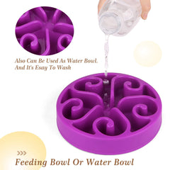 Slow Feeder Dog Bowl New Arriving Fun Feeder Slow Feeding Interactive Bloat Stop Dog Bowls by JASGOOD 