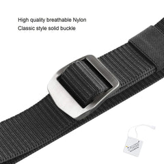 Tactical Heavy Duty Reinforced Nylon Belt for Men Adjustable Military Webbing Belt Strap with Metal Buckle by JASGOOD 