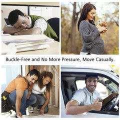 No Buckle Invisible Belt For Women Elastic Waist Belt for Jeans Pants Dresses 