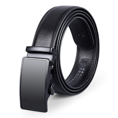 JASGOOD Men's Leather Belt Ratchet Dress Belt with Automatic