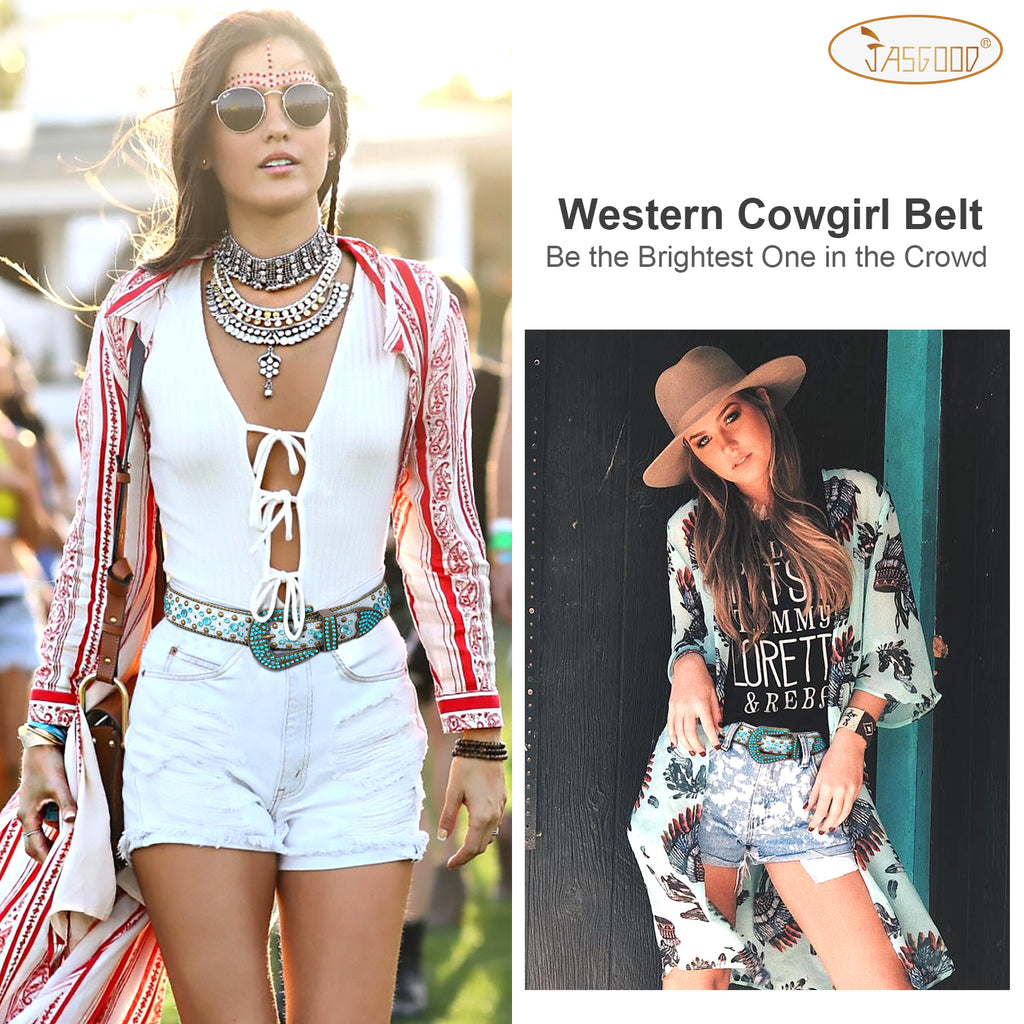 Women Mens  Popular Luxury Crystal Diamond Studded Rhinestone Western Sparkle Designer Leather Belt