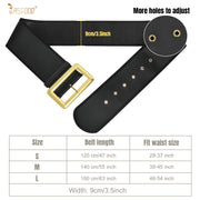 Santa Claus Christmas Wide Leatherwear Fashion Unisex Belt