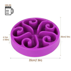 Slow Feeder Dog Bowl New Arriving Fun Feeder Slow Feeding Interactive Bloat Stop Dog Bowls by JASGOOD 