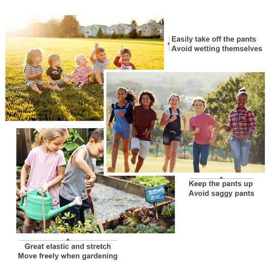 No Buckle Stretch Belt for Child Boys and Girls Buckle Free Kids Belt Up to 24 Inches - JASGOOD OFFICIAL